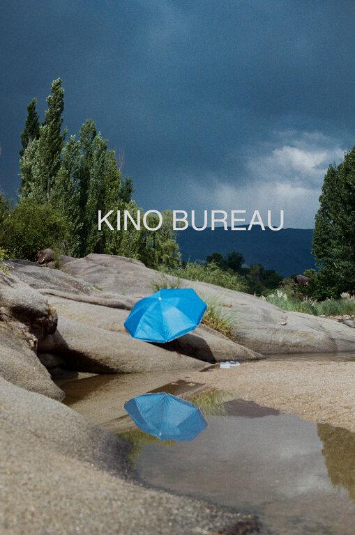 Blue Parasol in the Mountains