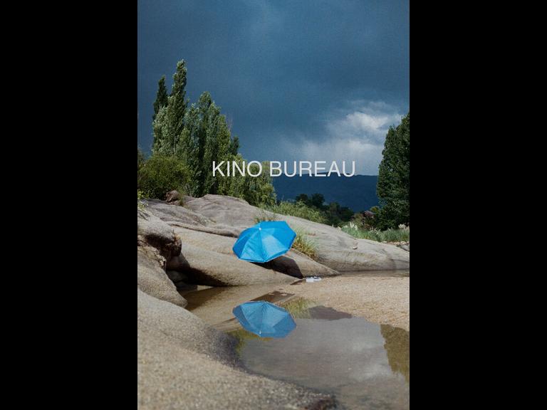 Blue Parasol in the Mountains
