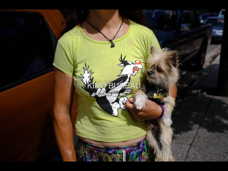 Woman and Dog